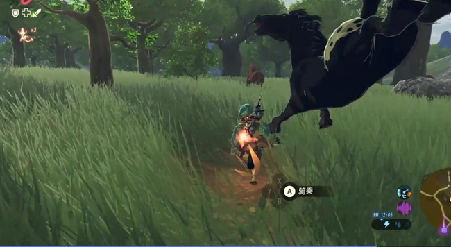 塞尔达传说第一匹马在哪抓_塞尔达传说荒野之息中第一匹马的捕获地点