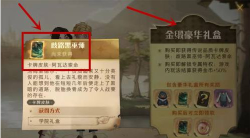 哈利波特卡牌皮肤怎么获取