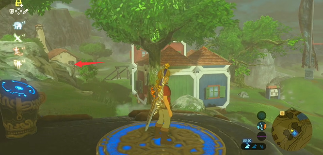 塞尔达传说家在地图哪个位置_塞尔达荒野之息游戏家位置查询