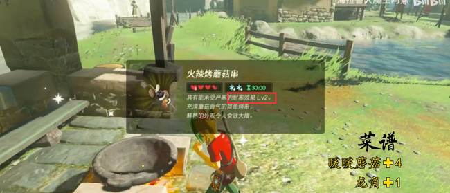 塞尔达传说烹饪后会暖暖的蘑菇是什么_塞尔达传说荒野之息中的暖暖蘑菇该怎么烹饪