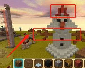 迷你世界手游怎么做雪巨人_迷你世界手游教你制作雪巨人