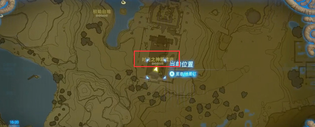 塞尔达传说女神像在哪儿