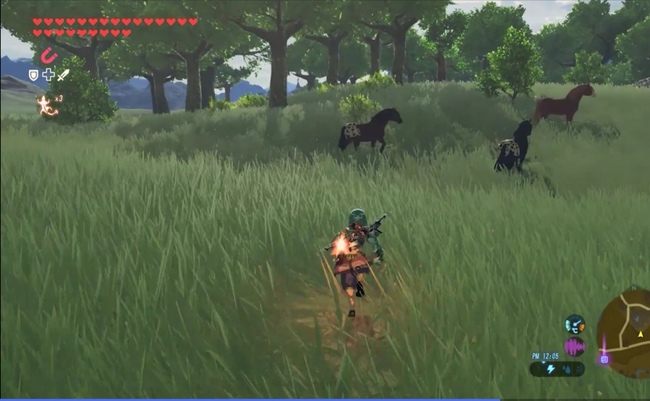 塞尔达传说第一匹马在哪抓_塞尔达传说荒野之息中第一匹马的捕获地点