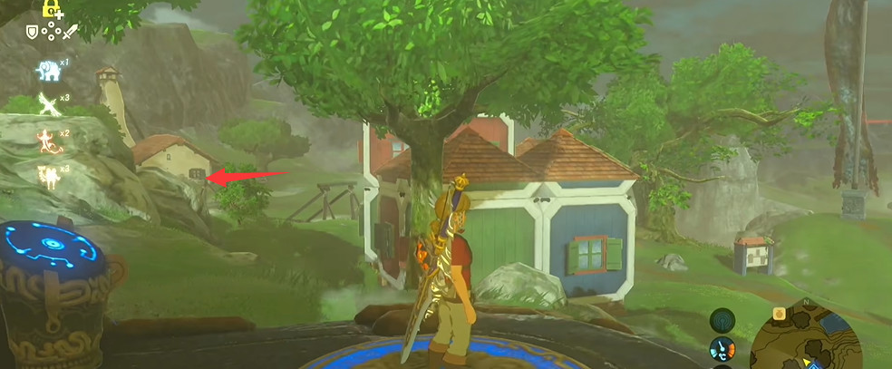 塞尔达传说哈诺特村买房产在哪里_塞尔达荒野之息中哈诺特村购房指南