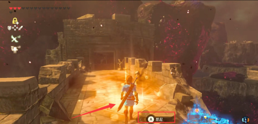 塞尔达传说照片里的记忆海拉鲁城堡具体位置在哪_塞尔达传说荒野之息记忆海拉鲁城堡的具体位置