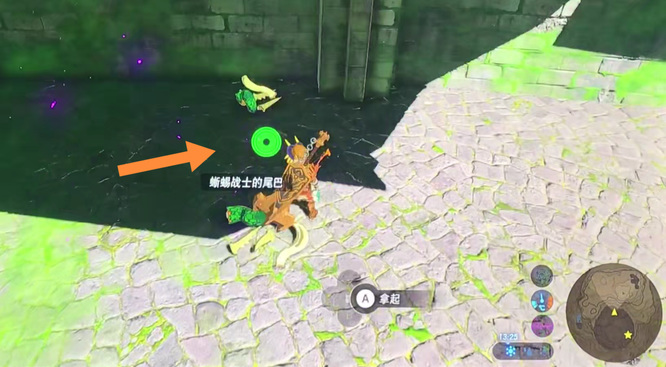 塞尔达传说绿色蜥蜴战士的尾巴哪里刷_塞尔达荒野之息蜥蜴战士尾巴刷刷指南