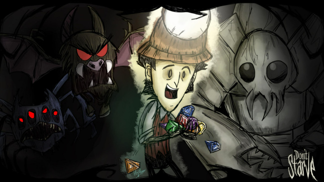 饥荒掉饼干屑的是什么_饥荒游戏中谁会吃掉饼干屑