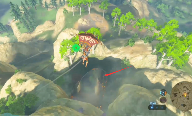 塞尔达传说萨托利山神庙位置在哪