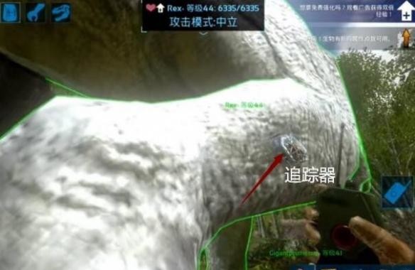 方舟追踪器怎么贴到活物上_活物上贴方舟生存进化追踪器
