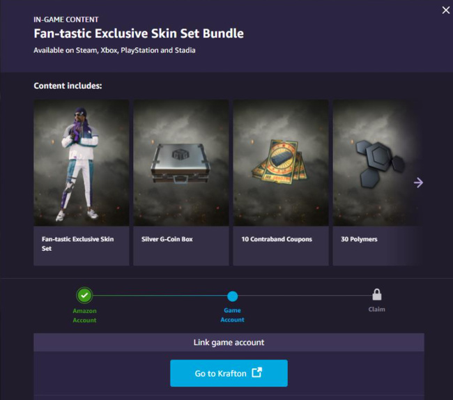 绝地求生亚马逊礼包怎么领_领取绝地求生亚马逊礼包的方法及注意事项