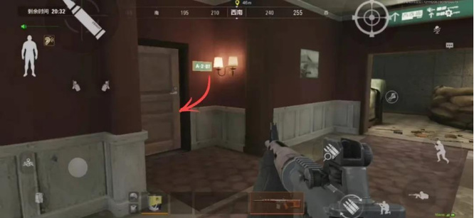 暗区突围手游a207钥匙的门在哪
