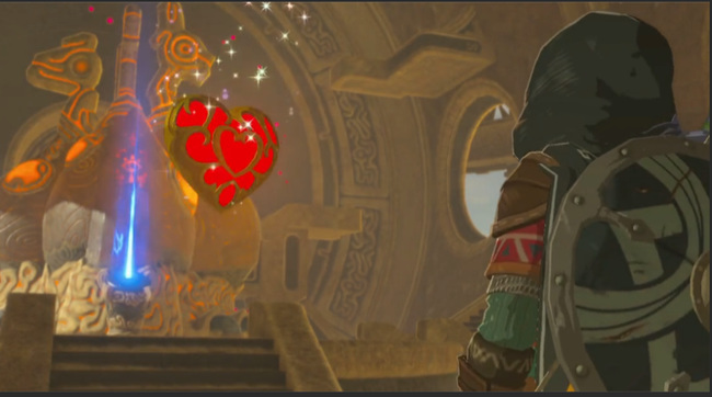 塞尔达传说露塔神兽内部怎么通过