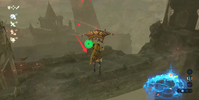 塞尔达传说海拉鲁城堡回忆点怎么走_塞尔达传说荒野之息海拉鲁城堡回忆路线图