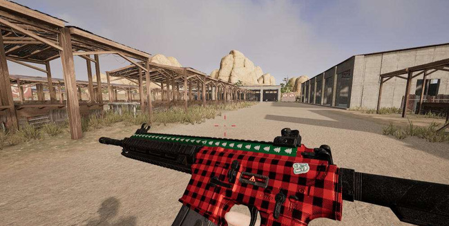 绝地求生m4节日法兰绒怎么样