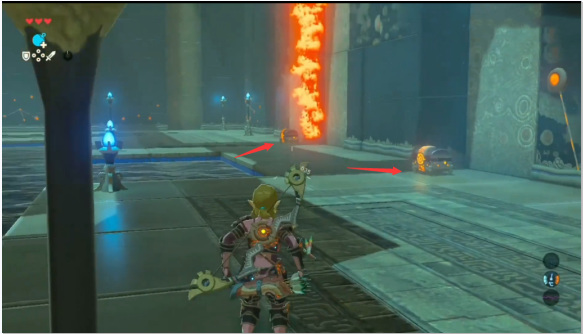 塞尔达五朵火焰神庙宝箱怎么拿_塞尔达传说荒野之息五朵火焰神庙宝箱攻略