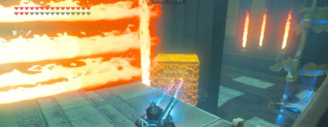 塞尔达融化的冰怎么过_塞尔达传说荒野之息冰融之路