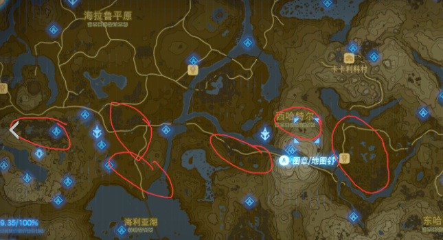 塞尔达0色丘丘胶哪里多