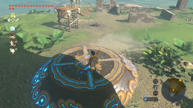 塞尔达传说海岛试炼三个祭坛位置在哪_探索荒野之息海岛试炼三个祭坛位置