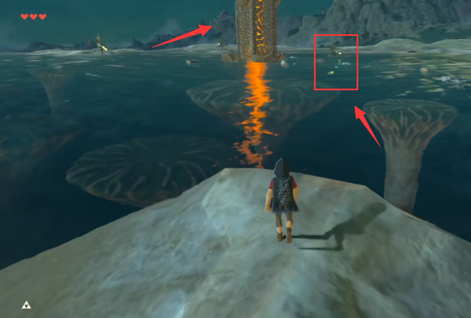 塞尔达传说雷电塔怎么上去