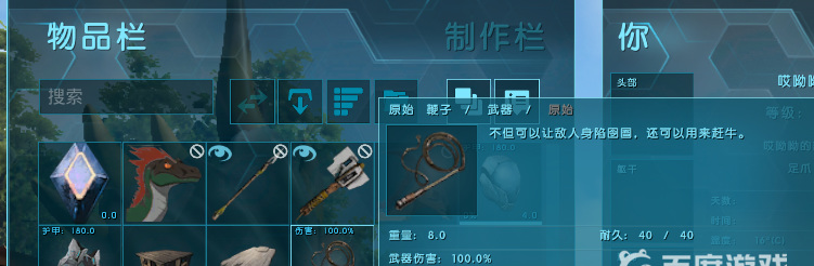 方舟生存进化鞭子代码是什么_方舟游戏中的鞭子代码是什么