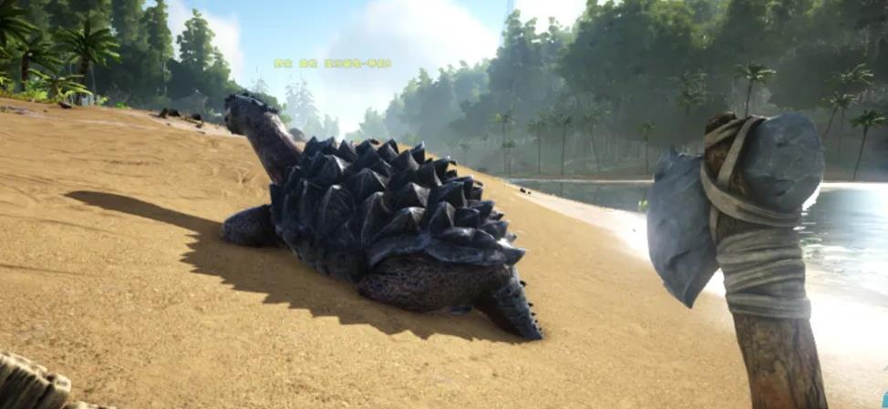 方舟生存进化驯服淡水碳龟怎么打晕