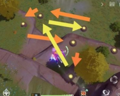 幻塔手游星岛音乐树桩怎么踩