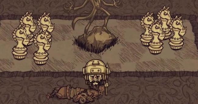 饥荒发条骑士怎么打_饥荒世界中的发条骑士打法全解