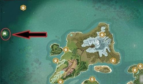 创造与魔法手游虎皮鲨位置在哪