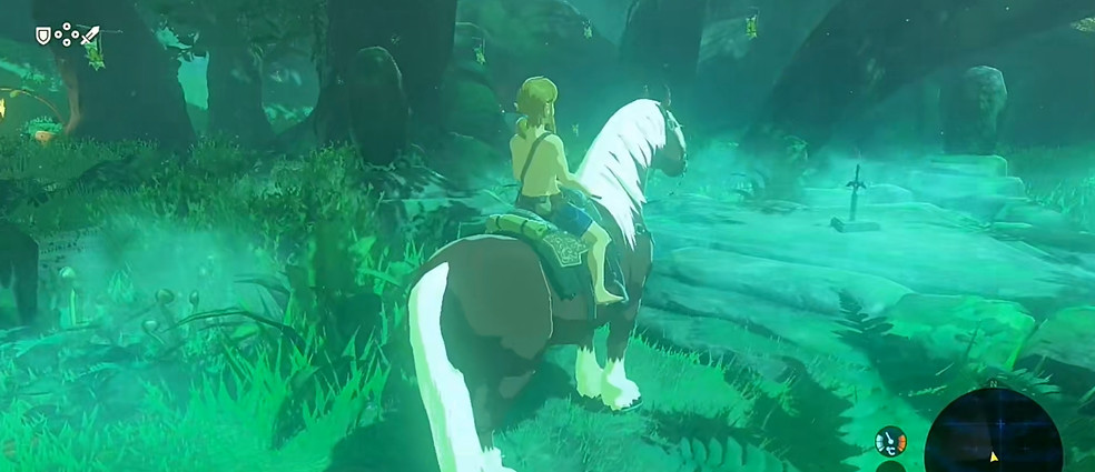 塞尔达传说没有13血怎么拿大师剑_荒野之息没有13血