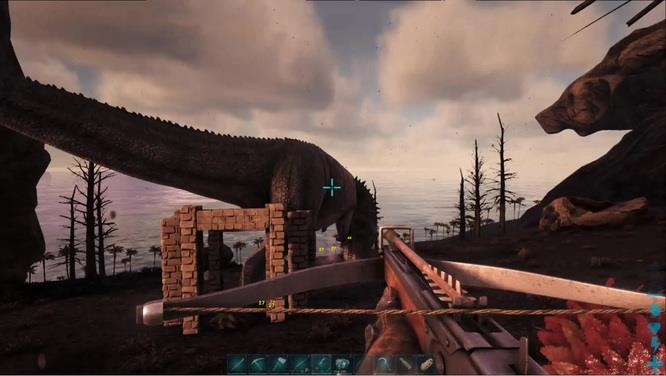 方舟生存进化巨兽门有多少墙高