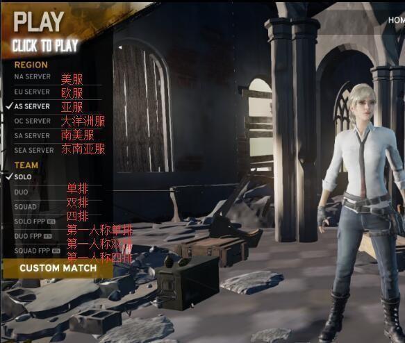pubg是什么服务器