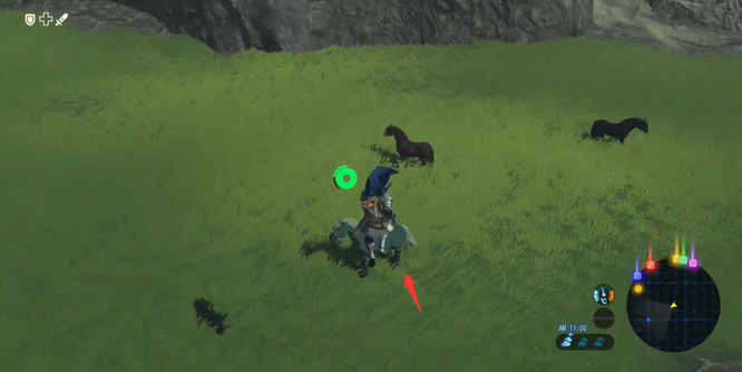 赛尔达怎么驯服野马