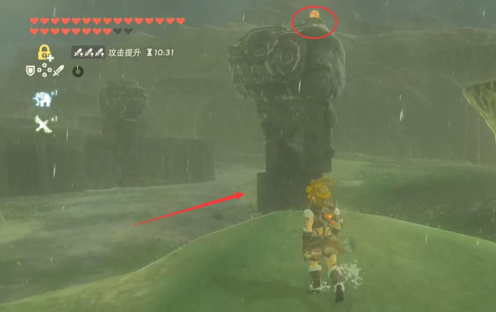 塞尔达雷电试炼的两个球怎么扔上去_塞尔达传说荒野之息中如何投掷雷电球