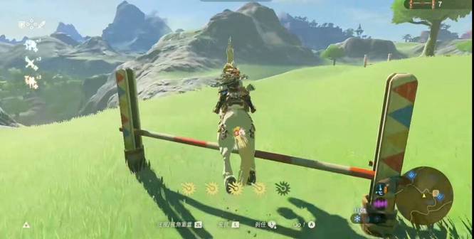 塞尔达传说怎么让马跨越障碍物_塞尔达荒野之息马如何越过障碍物