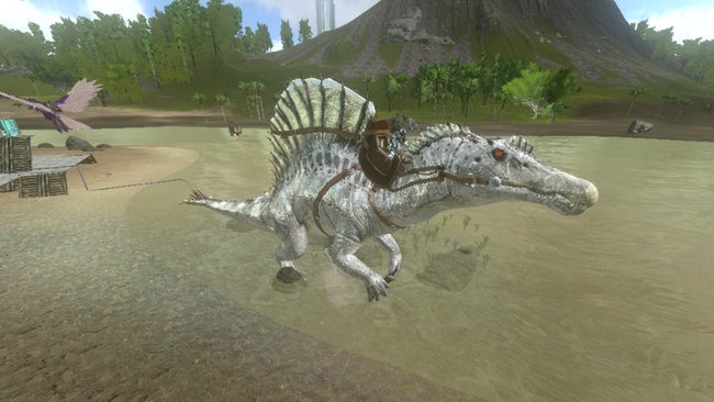 方舟棘背龙吃什么饲料