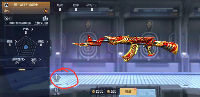 cf手游源ak47血武士怎么觉醒