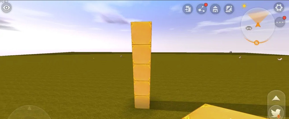 迷你世界手游如何做玻璃旋转门_迷你世界玻璃旋转门制作攻略