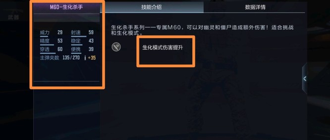 cf穿越火线手游m60生化杀手好不好