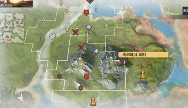 妄想山海手游风景点位置分布在哪