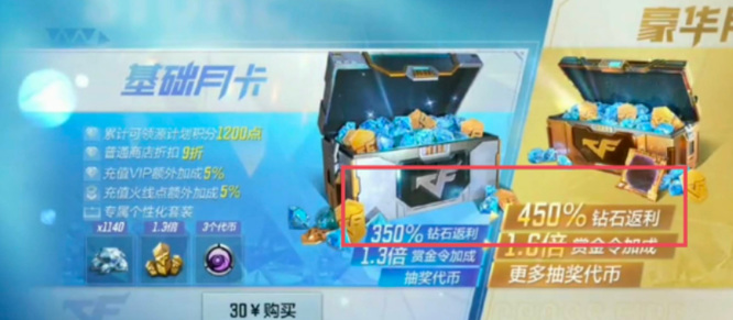 cf穿越火线手游月卡值得买吗