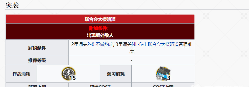明日方舟手游nl-s-1隐藏关怎么开