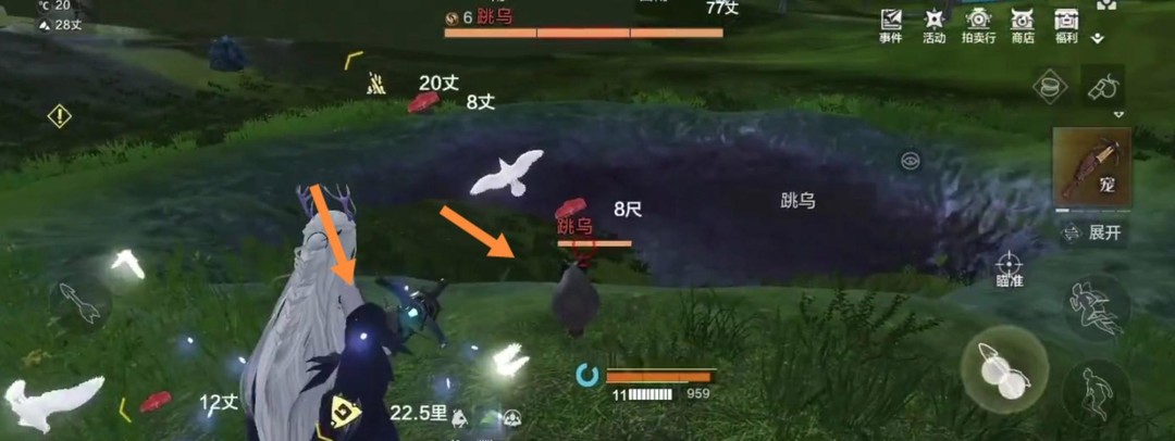 妄想山海手游跳乌怎么捕捉