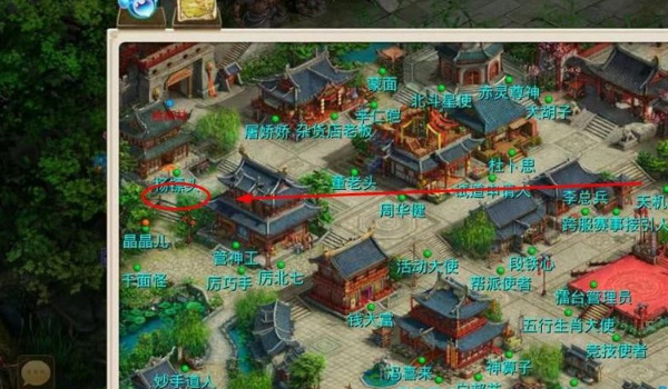 问道手游无名剑客位置在哪 问道手游中无名剑客的位置在哪里