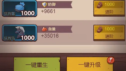 咸鱼之王装备进阶等级分别多少