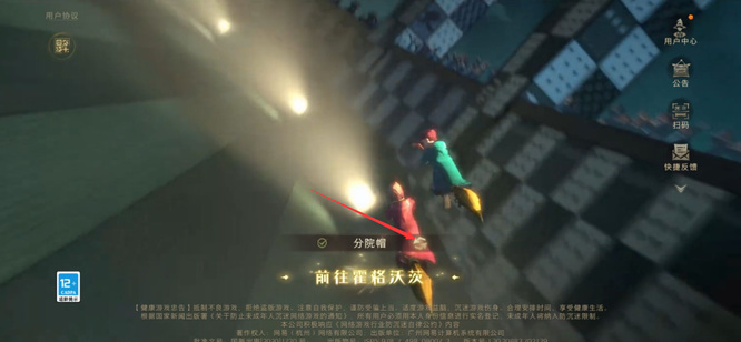 哈利波特手游分区吗