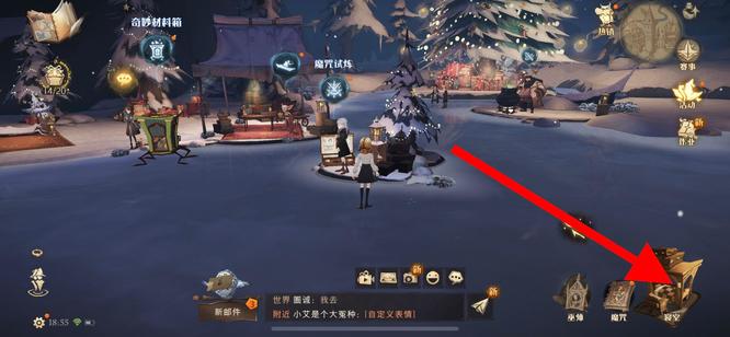 哈利波特手游背包在哪里