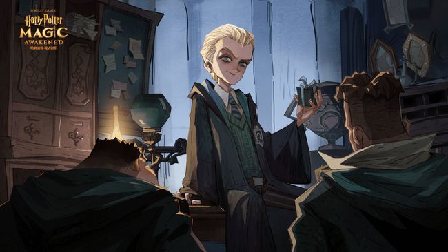 哈利波特手游出场动作怎么换