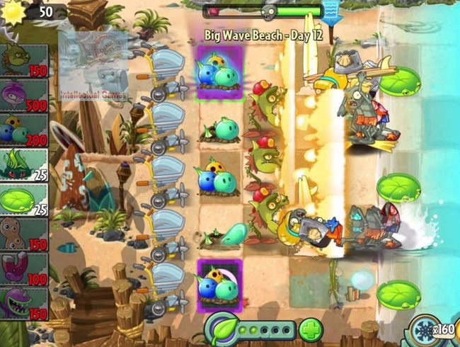 pvz2植物大战僵尸2巨浪沙滩boss吸怎么破 巨浪沙滩boss吸攻略