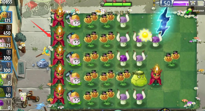 植物大战僵尸2寒冰风暴用什么植物打