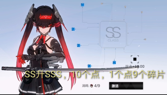 战双ss到sss要多少角色